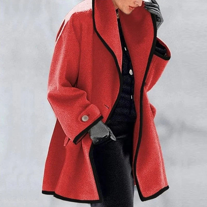 Maria | Elegant and Trendy Fleece Coat